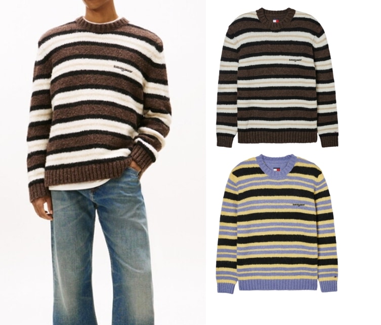 Stripe Sweater (T32G0KTO02TMT1)
