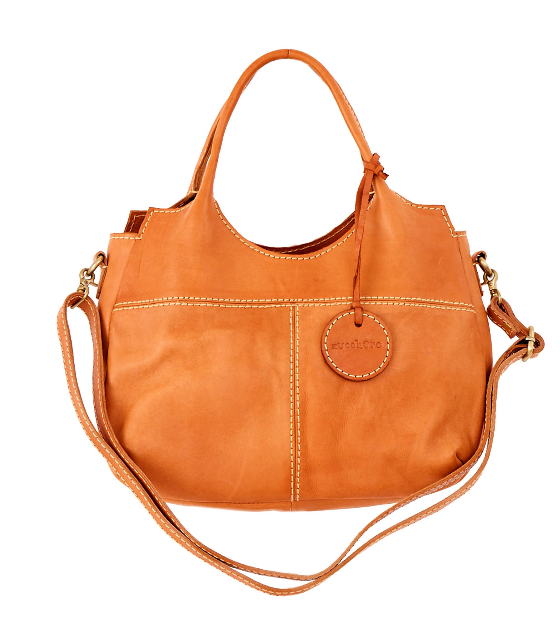 [ZUCCHERO] ショルダーバッグ レディース 大容量 本革 2way B5サイズ ななめ掛け 肩掛け レザー 通勤 通学 シンプル 49183