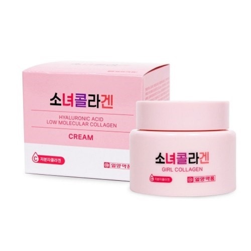 일양약품 소녀콜라겐 히알루론산 저분자 콜라겐 크림 90ml 1+1 촉촉하게 피부속부터 채우고 바르는 콜라겐