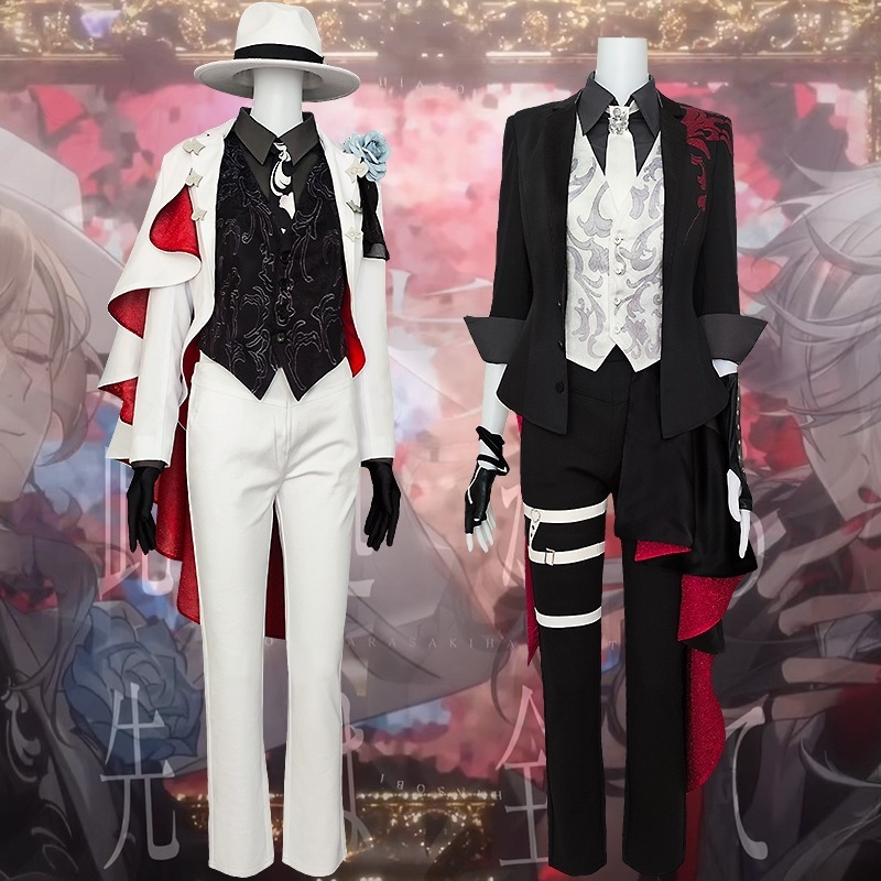 在庫品 VTuber じさんじ バーチャル 葛葉 叶え コスプレ衣装 kuzuha kana スーツセット 制服 新衣装 コスチューム 变装 ハロウィン