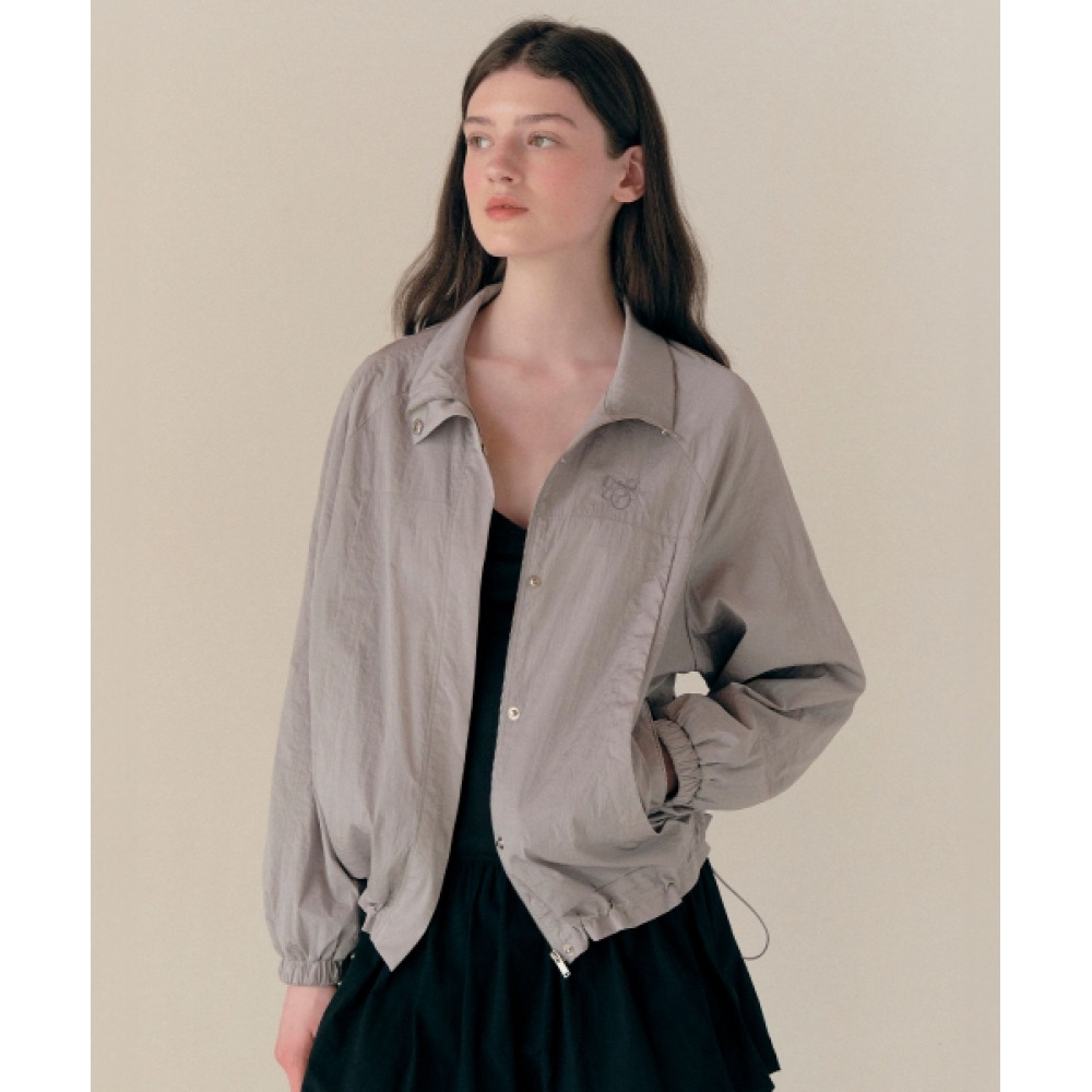 ロラローラレースウィンドグレー