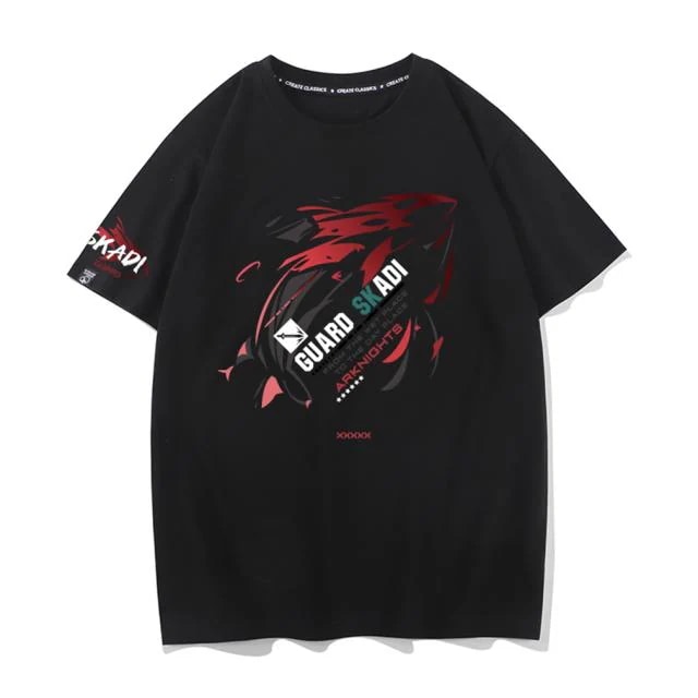 【新品開催 】アークナイツ　Arknights 濁心スカジ Ｔシャツ コスプレ衣装 コスチューム