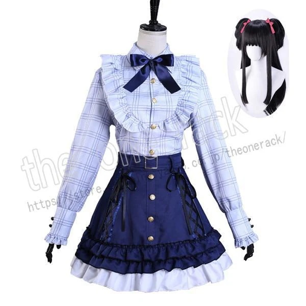 【新品開催 即納】アイドルマスター シャイニーカラーズ 黛冬優子 コスプレ衣装 cosplay イベント パーティー ハロウィン舞台服