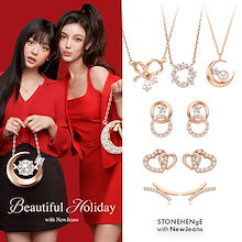 韓国購入 STONE HENgE 14K ルビー ネックレス & ピアス 韓国 STONEHENgE(ストーンヘンジ) ネックレス・ペンダント