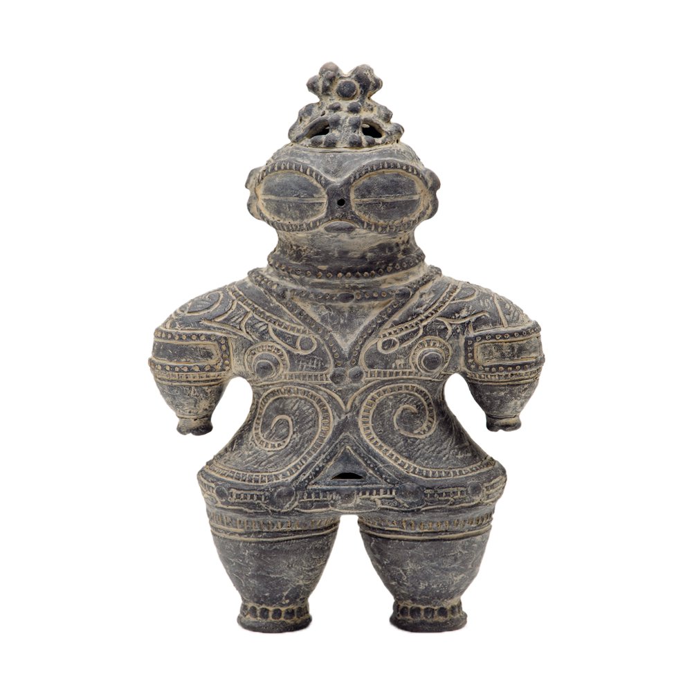 ハニワの土偶　（炭化）（高さ３５ｃｍ）　ＣＲＣ90―92―10―00―00