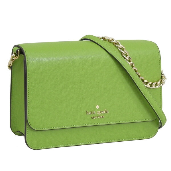 ケイトスペード バッグ レディース 2WAY ショルダーバッグ アウトレット サフィアーノ レザー グリーン マディソン MADISON FLAP CROSSBODY KC430-301 KATE S