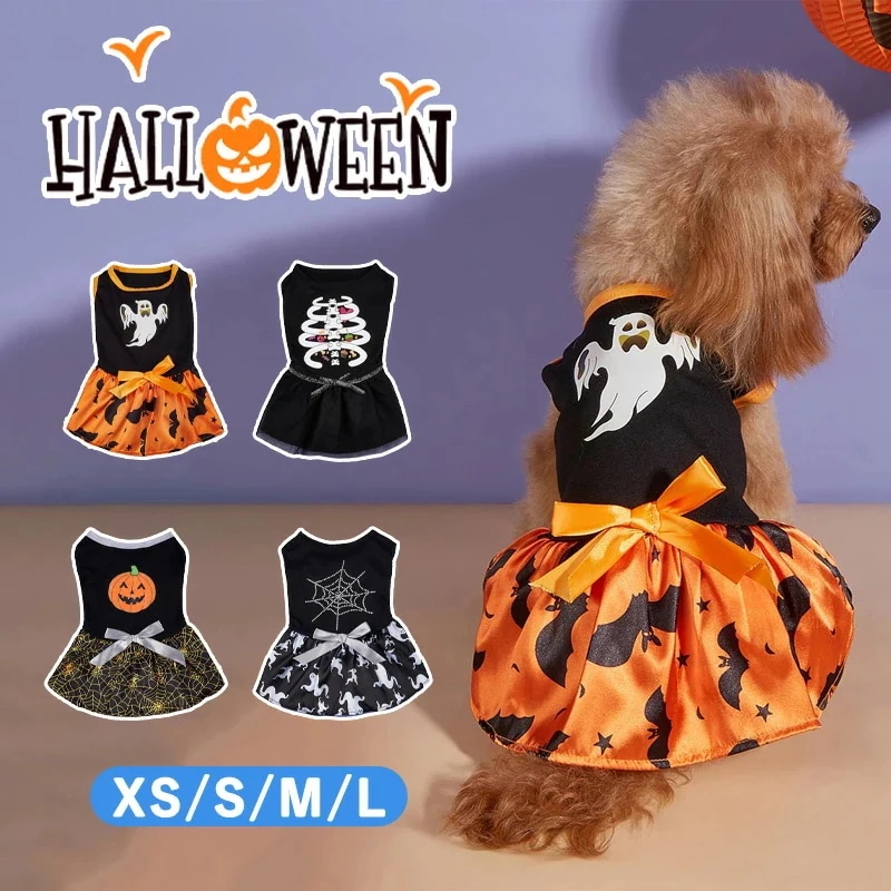 【お買い物祭！全品P5+5%OFF】犬 服 ワンピース ドッグウェア 猫の服 犬の服 ハロウィン 仮装 コスプレ ペット服 ドッグウェア 小型犬 中型犬 犬用品 衣装 変身 可愛い キャットウェア