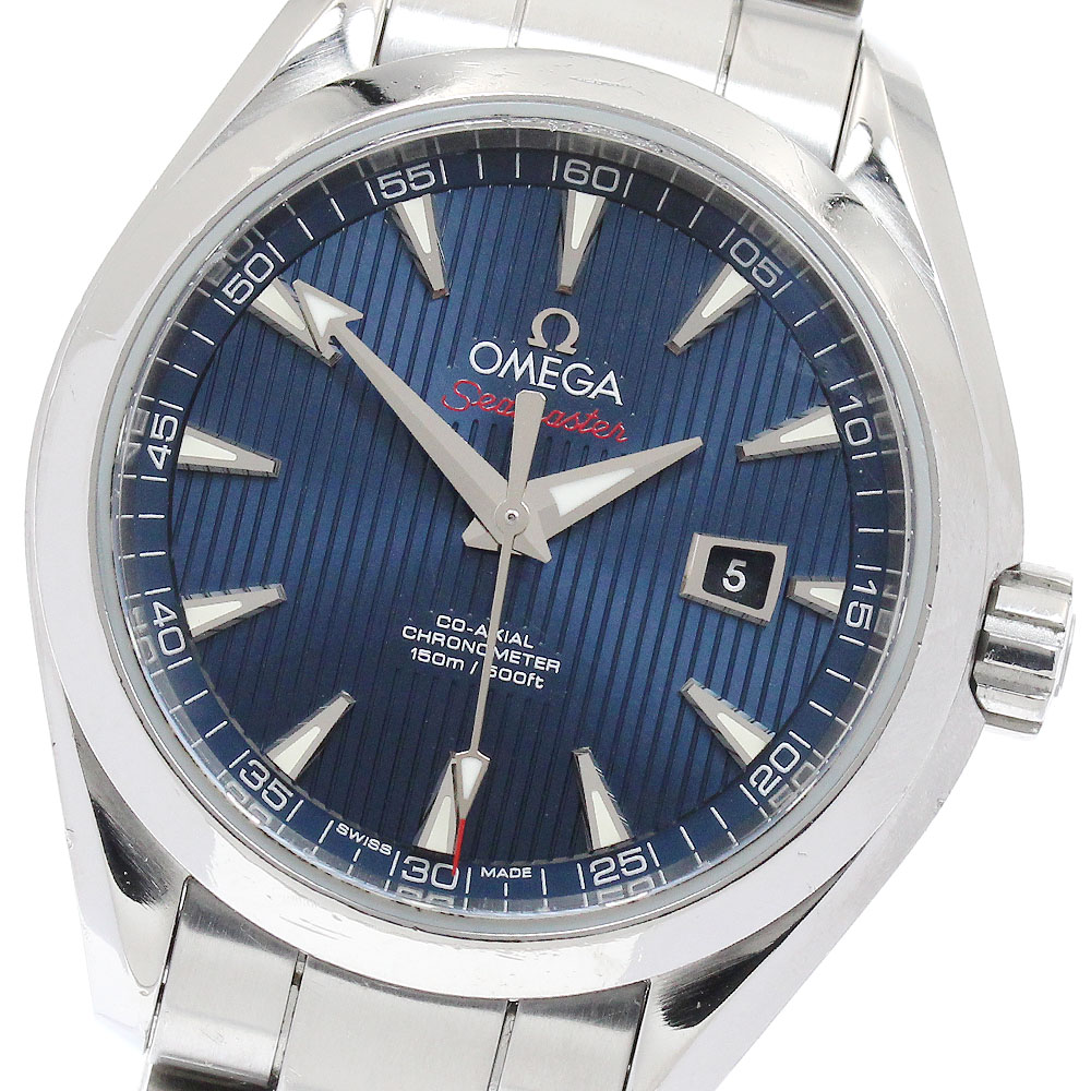 オメガ OMEGA 522.10.34.20.03.001 シーマスター アクアテラ ロンドン五輪 リミテッド 自動巻き ボーイズ _895587【中古】