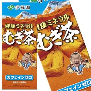 伊藤園 健康ミネラルむぎ茶 250ml紙パック96本［24本4箱］［賞味期限：3ヶ月以上］北海道沖縄離島は送料無料対象外［送料無料］45営業日以内に出荷