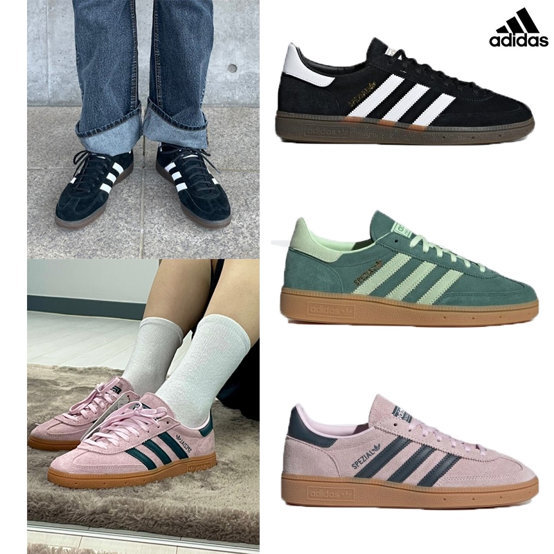 HANDBALL SPEZIAL DB3021 IE5896 IF6561 ハンドボール スペツィアル スニーカー シューズ スエード レザー レディース メンズ 3ストライプ 人気 男女兼用