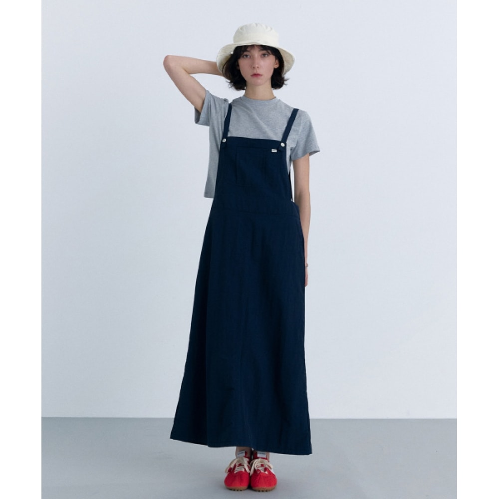 CLOET ユーティリティエプロンドレス+ ネイビー