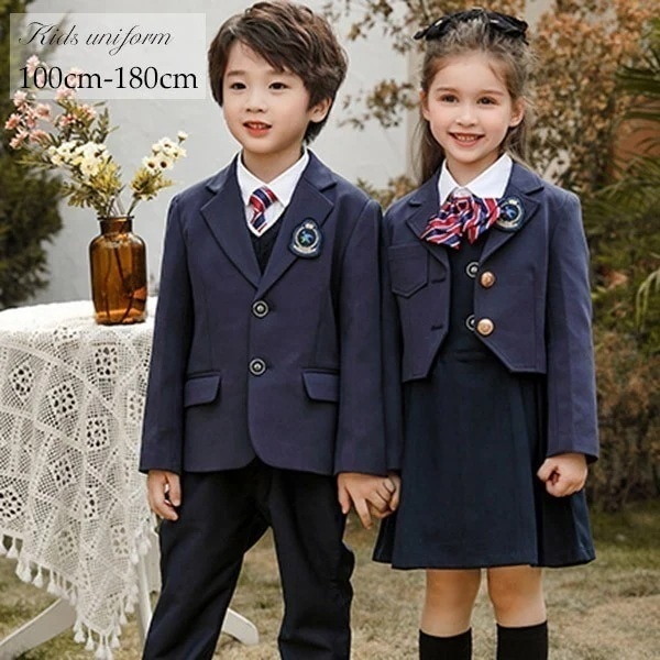 卒業式スーツ女の子入学式入学祝い高校生中高生学生服子制服ユニフォーム卒業式入園女の子男の子受験小学校中学生キッズ通園通学制服フォーマル子服卒園式発表会 11,580円