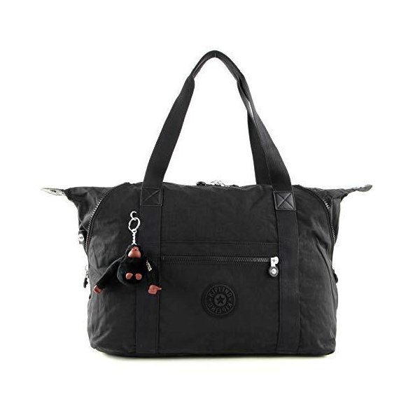 Kipling Art M, Medium Travel Tote, 58 cm, 26 liters, Black (True Black) 並行輸入品