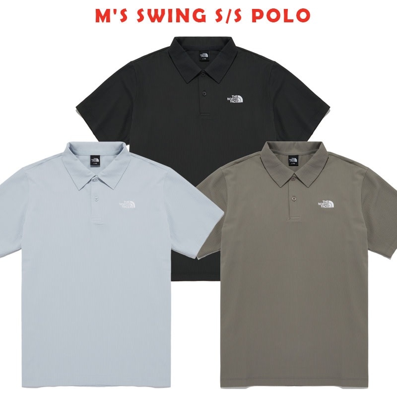 韓国正規品保証 関税負担なし NT7PR07A MS SWING SS POLOデイリー 基本 着装 男子 女子 人気 韓国 ファッション 男女共用 アウトドア
