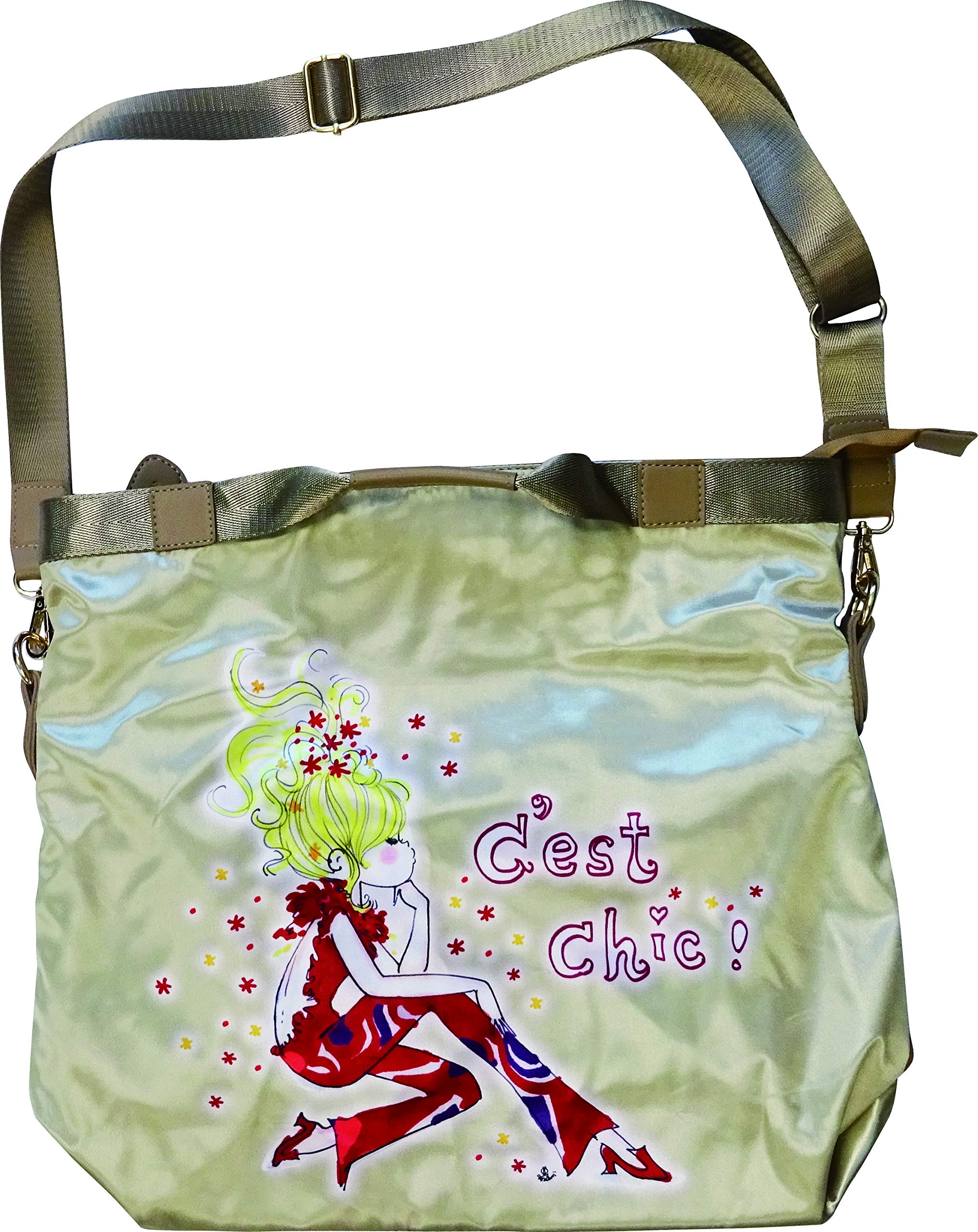 ワタナベ 水森亜土 スカーフ親子バッグ セ・シック