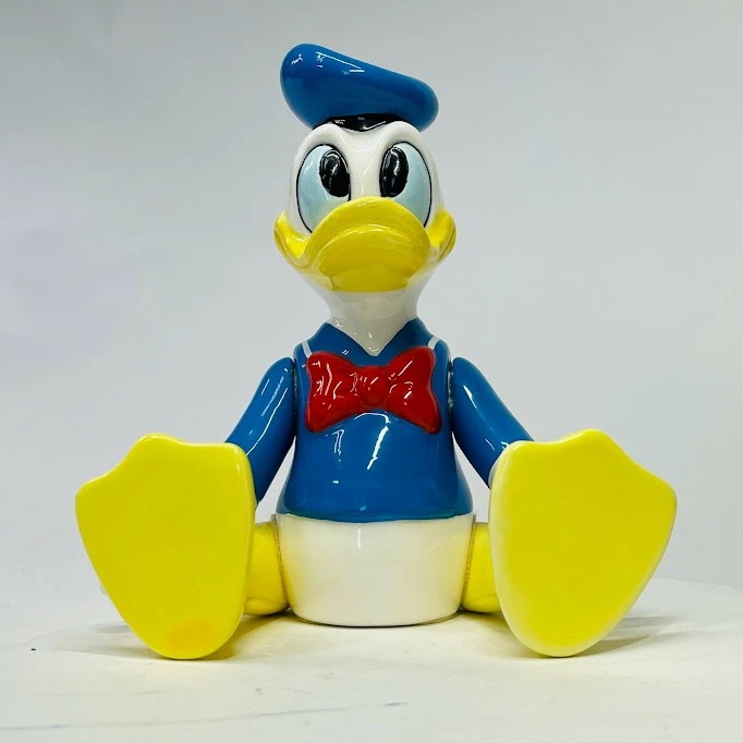 【中古】シュミット　ドナルド　ディズニーオルゴールフィギア　レア物
