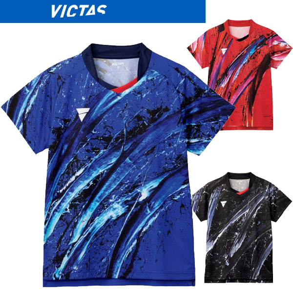 VICTAS ヴィクタス 卓球 男子日本代表モデル 半袖 ゲームシャツ V-OGS418 512406-1100 512406-5000 512406-9000