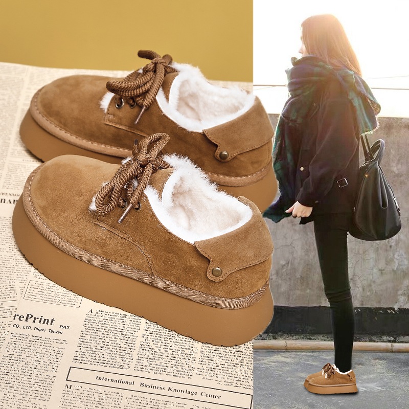 シューズ 靴 ブーツ レディースシューズ 厚底スニーカー レディースブーツ スノーブーツ 厚底 もこもこ かわいい カジュアル おしゃれ とろみ感 秋 冬 レディース デート お出かけ 休日