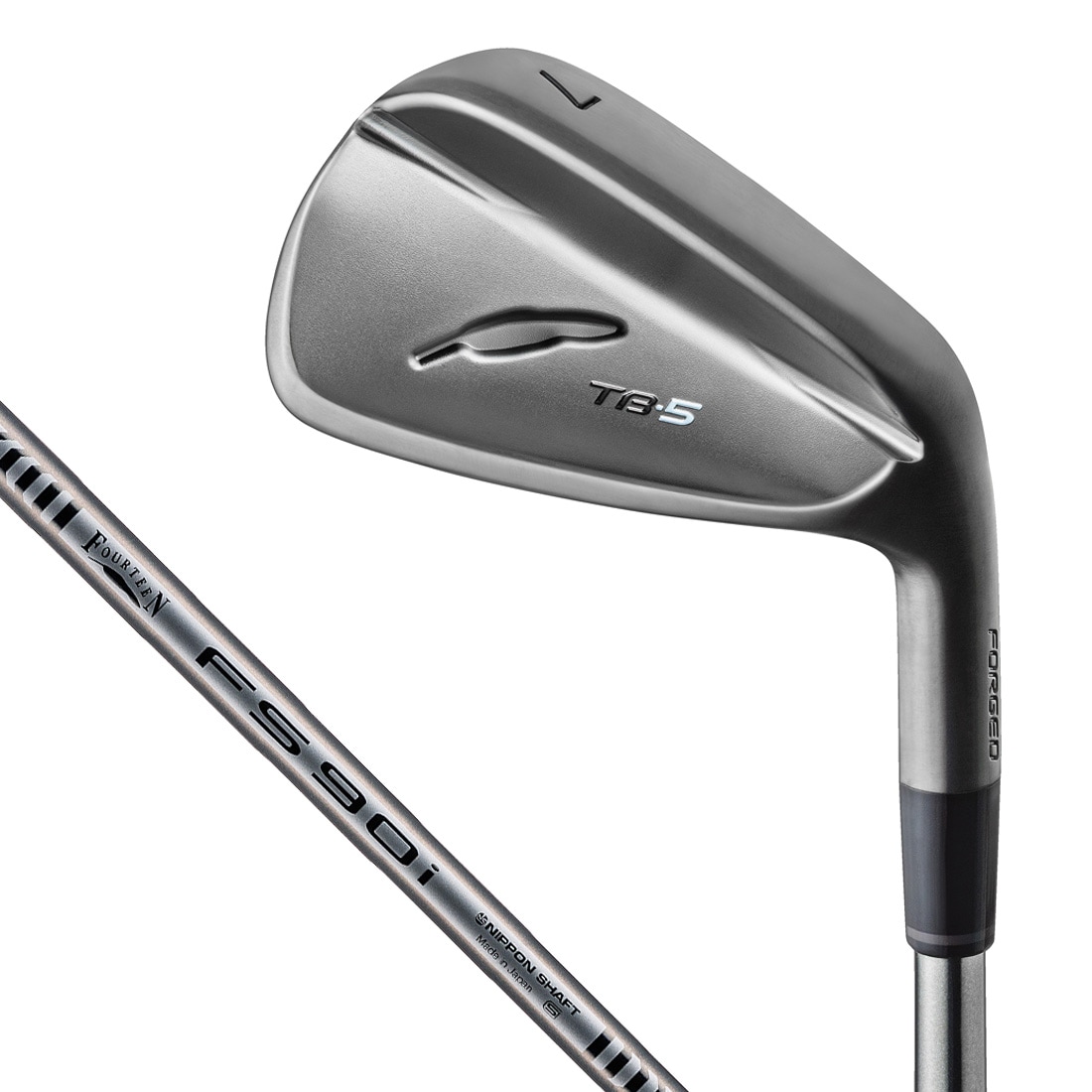 フォーティーン TB5FBK25_I6-P_FSBK_S NEW TB-5 FORGED ’25 ダイヤモンドブラックサテン仕上げ 5本セット（＃6～P）【FS-90iBK スチールシャフト・フレック