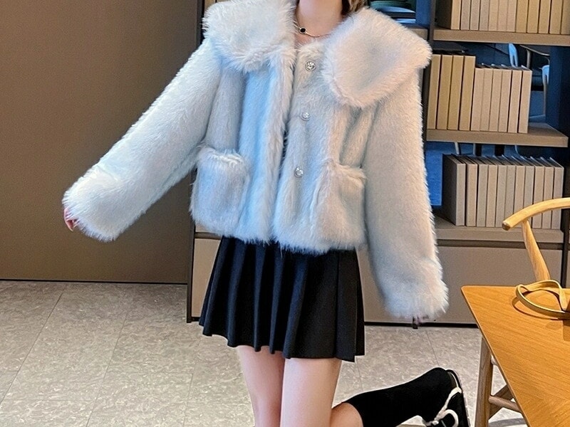 アウター気質 高級感 アウター ジャケット ショット丈 おしゃれ 皮毛一体 裏起毛ファッション 防寒カジュアアウター 厚手 裏起毛 ジャケット 開き襟