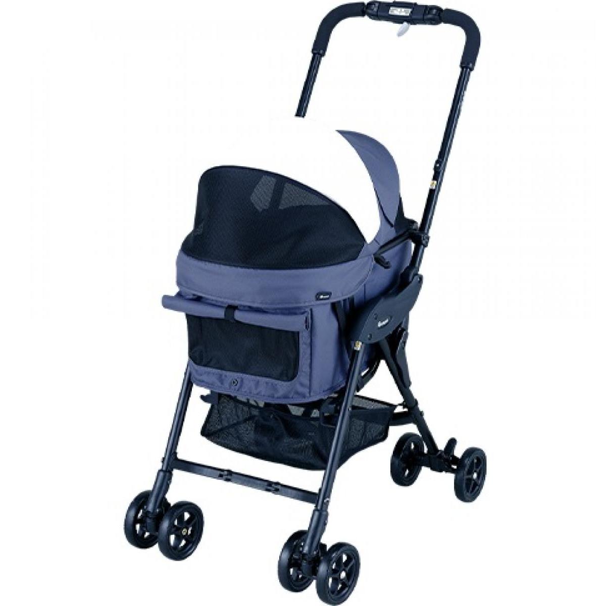 Compet コムペット milimili lite α ミリミリライト アルファ ムーンボウネイビー　ペットカート バギー コンパクト 軽量 コンビ Combi