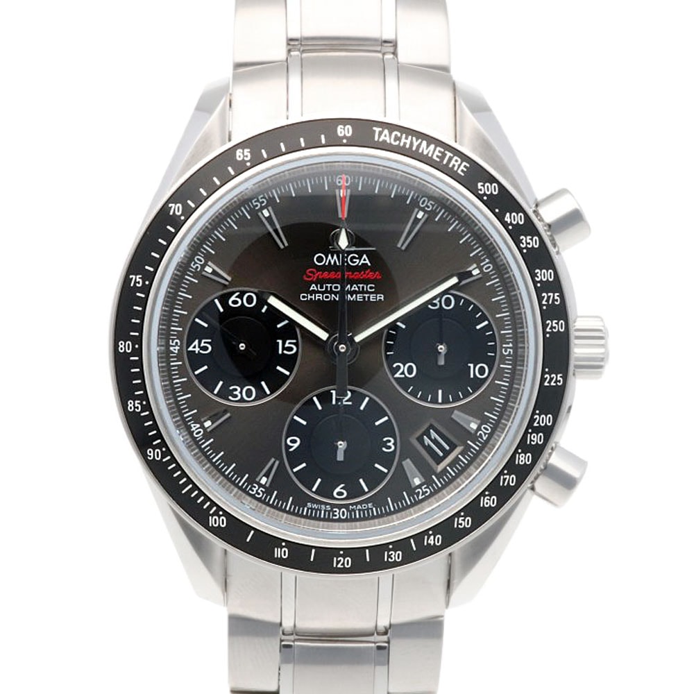 オメガ スピードマスター 腕時計 ステンレススチール 32330404006001 自動巻き 1年保証 OMEGA 中古 美品