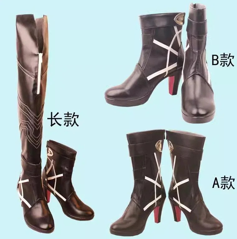 崩壊：スターレイル カフカ コスプレ靴 ブーツ コスチューム Kafka シューズ 道具小物 cos靴 仮装 変装期間限定30％