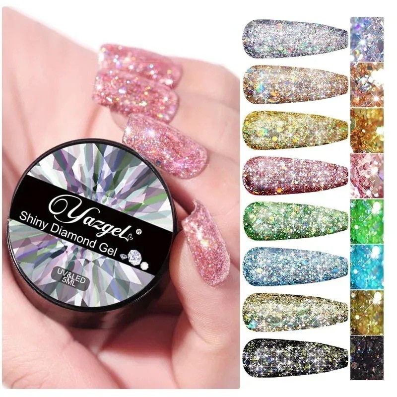 （10点セット）メガ割 人気 ギフトポリジェル セット ネイルセット 真珠光沢 グリッター 色持ち良い 人気 ピールオフジェル ラメ 美しい 光沢感 カラージェル 手用 美爪 反射ラメ入り 福袋wud