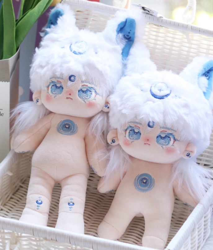 20cm 30cm無属性ぬいぐるみ　コットン ドール　棉花娃娃 本体のみ 骨有　スケルトン有