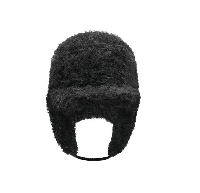 【AWESOME NEEDS】 FUR TRAPPER CAP ★送料・関税込★ Qoo10 AWESOME NEEDS FUR TRAPPER HAT 無地 帽