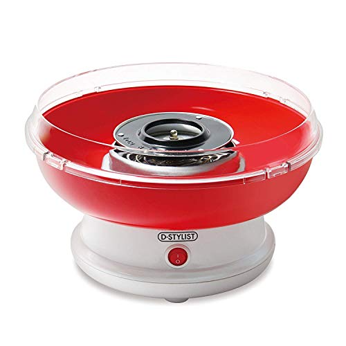 LITHON ライソン わたあめメーカー「スイートクラウド」 KDCC-001R わたあめ作り 簡単オリジナルわたあめ 子どもと一緒に楽しめる フード付 お手入れ簡単 飴で作れる おうちでお祭り気分