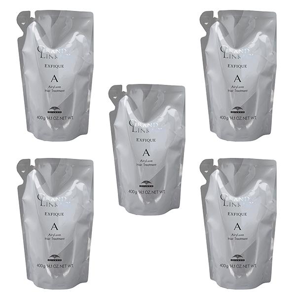 【5個セット】 ミルボン グランドリンケージ エクスフィーク エアリーリュクス トリートメント 400g 詰替え用