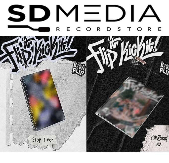 KickFlip (2ver set) 1st Mini Album Flip it, Kick it! (On Board ver / Stop it ver) 4,624円