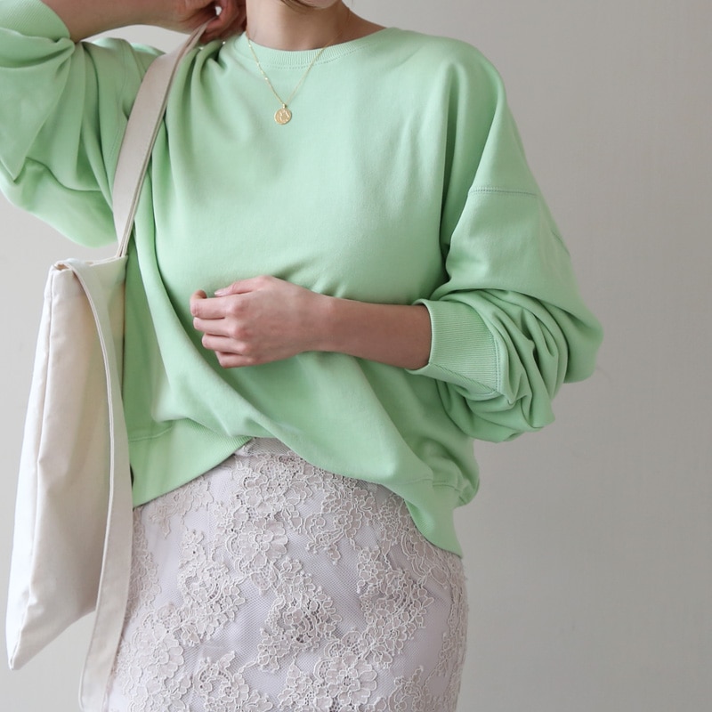 [The Bree]満足度最高!!!ルーズフィットトレーナーTシャツ・カットソー