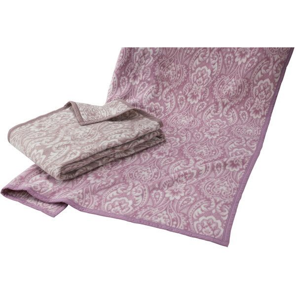 西川 あったかウール毛布 ピンク 140×200cm (a2616010) メーカー直送