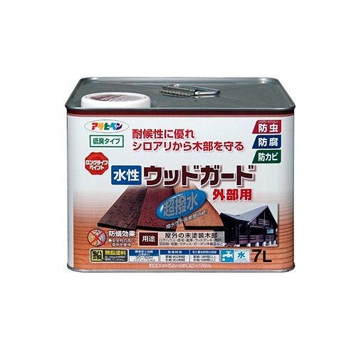 水性ウッドガード外部用 ライトオーク 7L