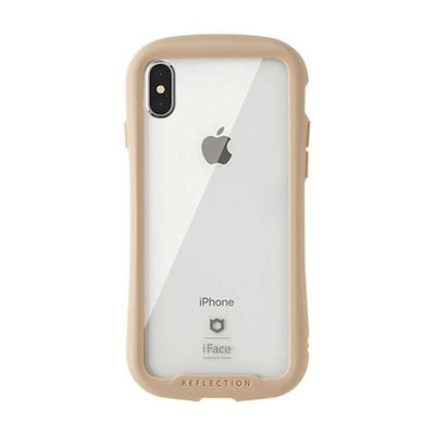 他サイト： HAMEE　[iPhone XS/X専用]iFace Reflection強化ガラスクリアケース　41-907191 ベｰジュの商品画像
