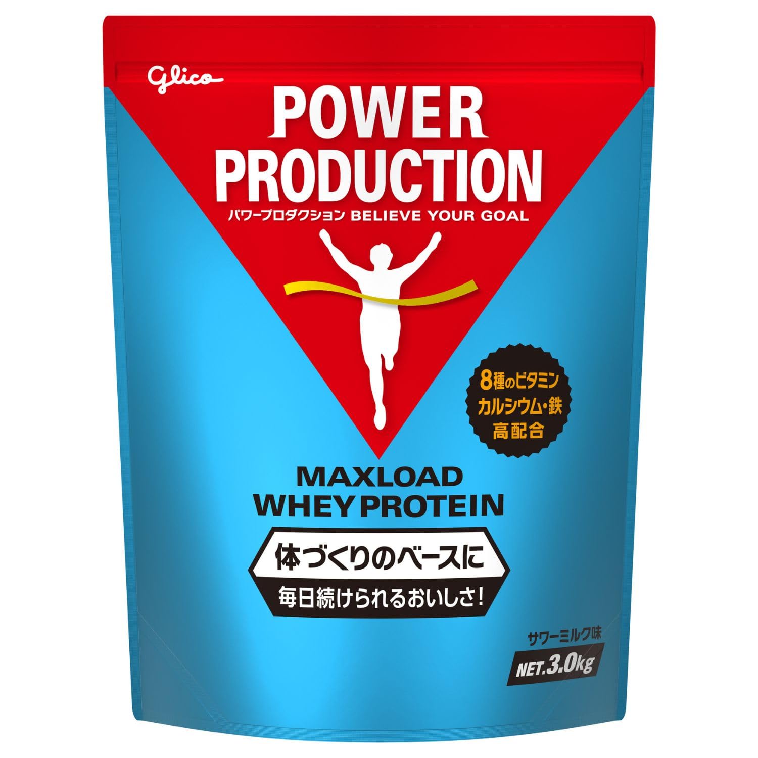 POWER PRODUCTION パワープロダクション マッ クスロード ホエイプロテイン サワーミルク味 3.0kg たんぱく質 含有率70.3%(無水物換算値)