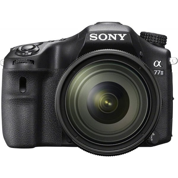 【中古】ソニー SONY α77 II ズームレンズキット DT 16-50mm F2.8 SSM ILCA-77M2Q SDカード付きレンズフード