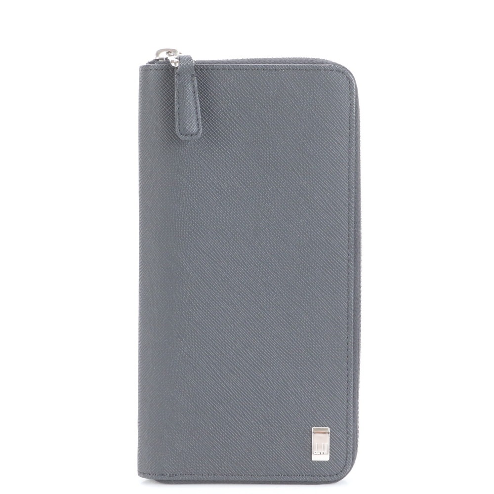 極美品 サイドカー レザー 長財布 長財布 二つ折り ウォレット ラウンドファスナー メンズ RUE CP5-9 中古