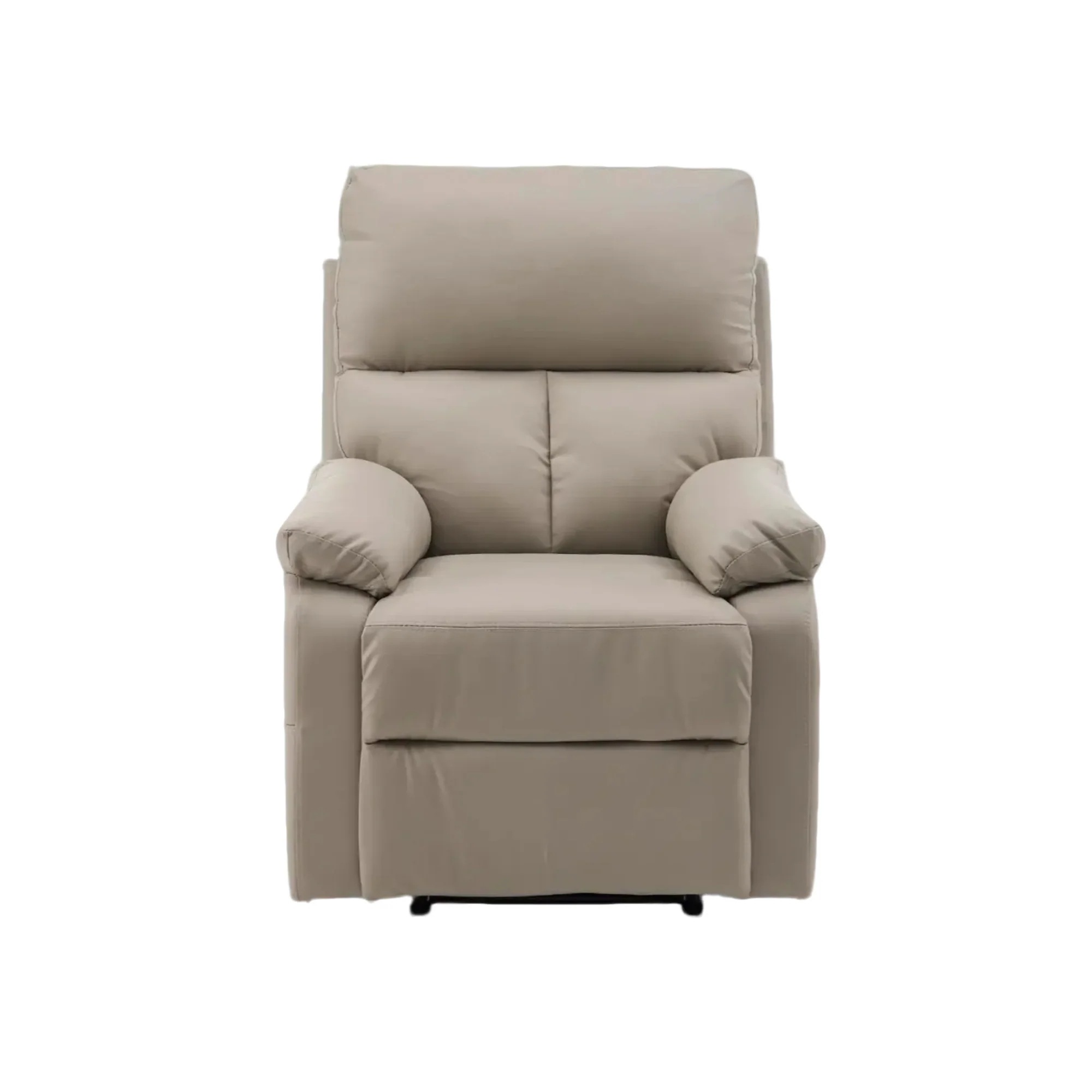 248リクライニングソファー 165 調整 リクライニングソファ レバー オットマン一体型 1人掛け フットレスト付き モーションソファー 耐圧分散 ソファー リクライニングチェア 【アッシュグレー