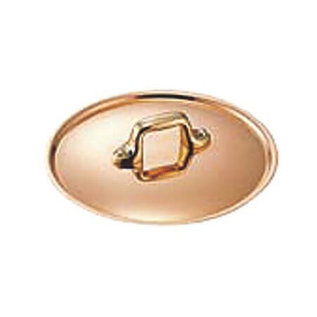 和田助製作所 極厚鍋用つまみ蓋 真鍮柄 24cm