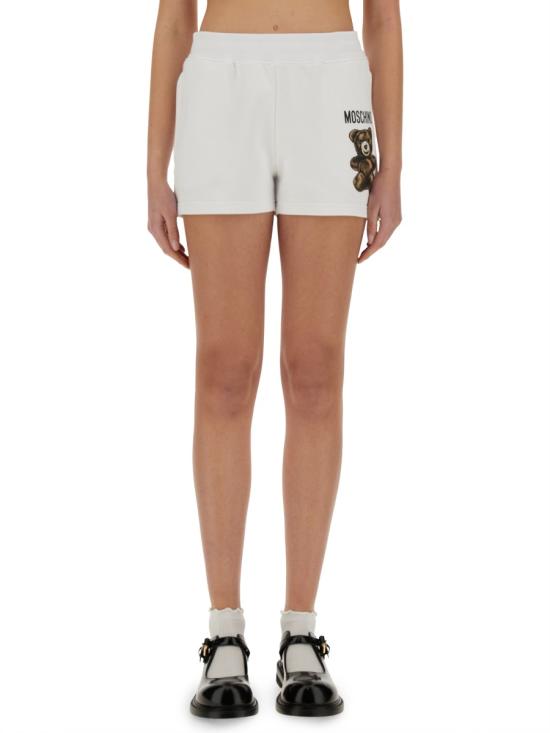 MOSCHINO Women Shorts & Burmudas 03270528 1001 WHITE