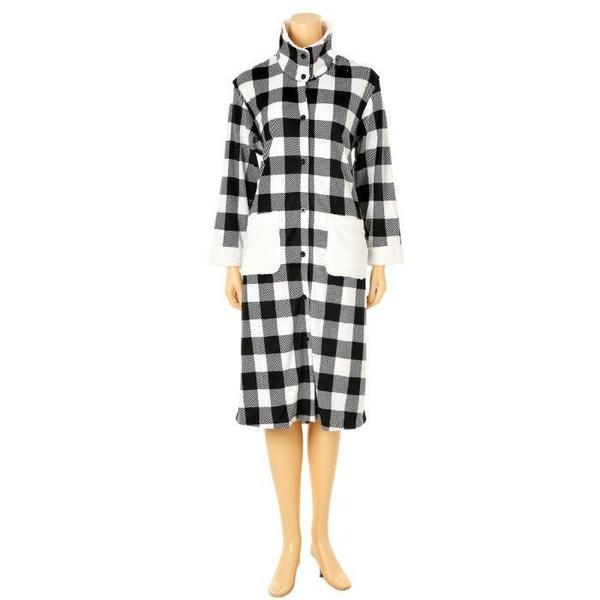 ソルブ sh06 ミンク スパン チェックナ염 ワンピース パジャマ ミンク スパン チェックナ염 ワンピース パジャマ SEV (S42804080)