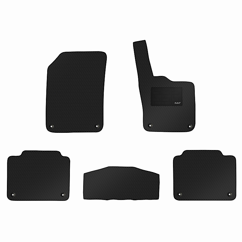 [防水マット]ボルボ V90 PB系 PD系 フロアマット [カーボン柄]