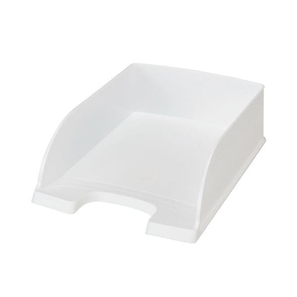 （まとめ）ライツ レタートレー ジャンボ ホワイトA4 5233-00-01 1個 [x10セット]