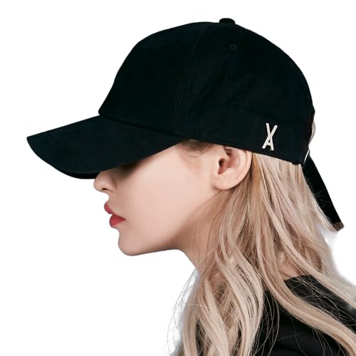 [VARZAR] OG Fit over fit washing ball cap Black