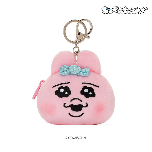 Qoo10] おぱんちゅうさぎ フェイス ポーチ キー