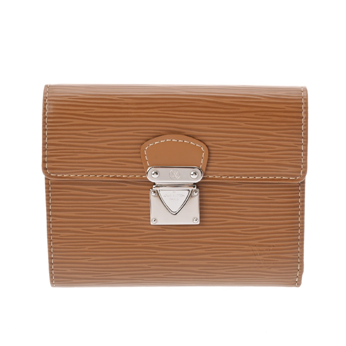 エピ ポルトフォイユコアラ キャネル M5801I レディース エピレザー 三つ折り財布 Aランク 中古 銀蔵