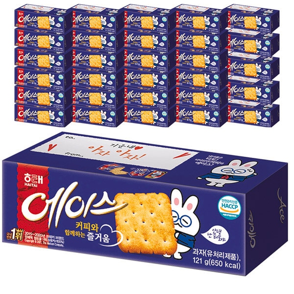 ヘテ製菓 エース121g 30個